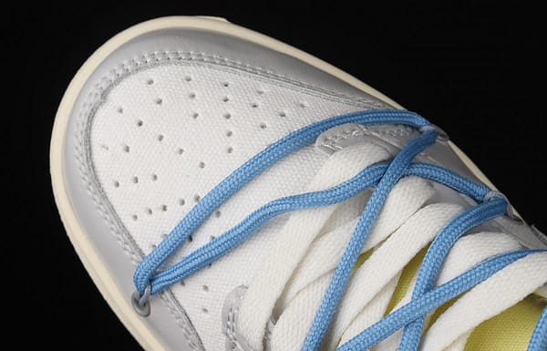 OFF-White x NIKE DUNK Low 04 of 50 OW Grey Leisure Sports Skateboard shoes DM1602-113 - Image 9