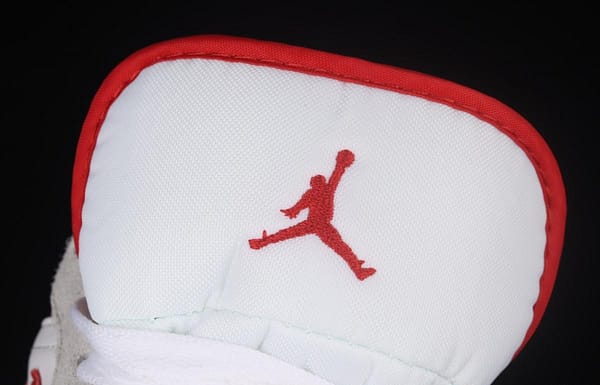 Air Jordan 1 Low low-end rice white red retro culture leisure sports basketball shoes DC6991-016 - Image 8