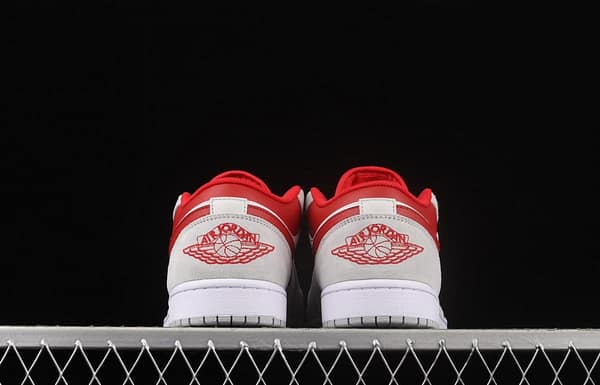 Air Jordan 1 Low low-end rice white red retro culture leisure sports basketball shoes DC6991-016 - Image 13