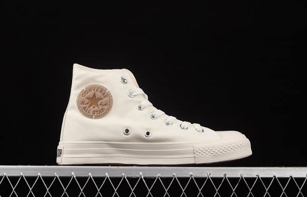 Converse All Star Converse Japanese milk coffee chocolate upper casual board shoes 170128C - Image 15