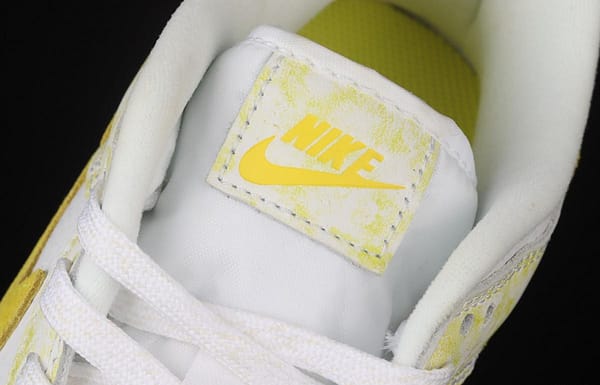 NIKE SB DUNK Low Prm yellow and white color SB buckle rebound fashion leisure board shoes DM9467-700 - Image 8
