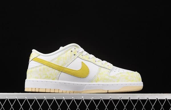 NIKE SB DUNK Low Prm yellow and white color SB buckle rebound fashion leisure board shoes DM9467-700 - Image 15