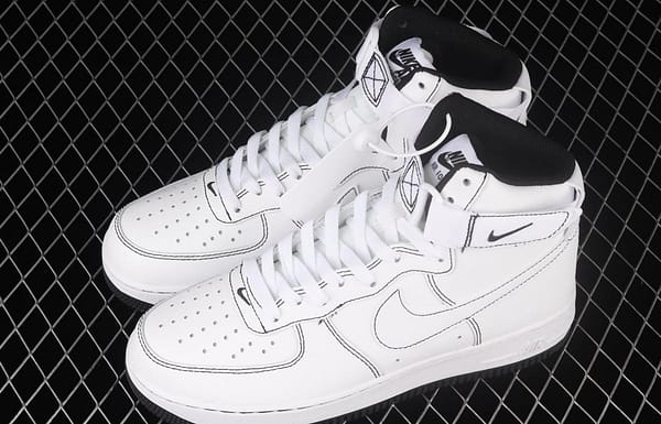 NIKE Air Force 1x 07 High high profile line leisure sports board shoes CV1753-104 - Image 10