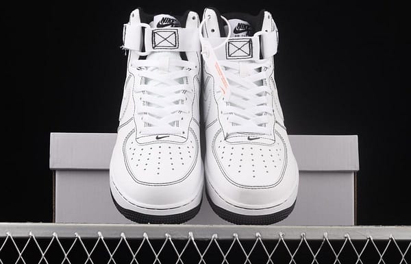 NIKE Air Force 1x 07 High high profile line leisure sports board shoes CV1753-104 - Image 12