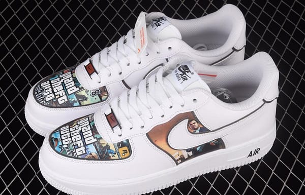 NIKE Air Force 1x07 Low chivalrous car theme low-top casual board shoes CW2288-302 - Image 11