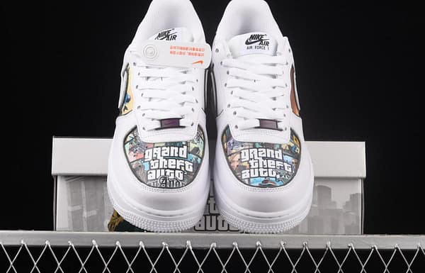 NIKE Air Force 1x07 Low chivalrous car theme low-top casual board shoes CW2288-302 - Image 13