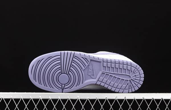 NIKE SB DUNK Low Prm white light purple color SB buckle rebound fashion leisure board shoes DM9467-500 - Image 14