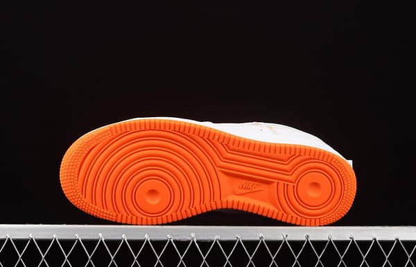 NIKE Air Force 1 Premium ShAdidasow Grey side Logo 3M reflective low upper shoes CV3039-103 - Image 14