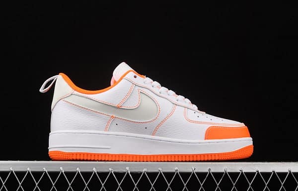 NIKE Air Force 1 Premium ShAdidasow Grey side Logo 3M reflective low upper shoes CV3039-103 - Image 15
