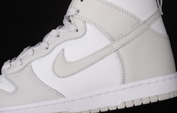 NIKE SB DUNK High white gray SB rebound high upper board shoes DD1399-100 - Image 7