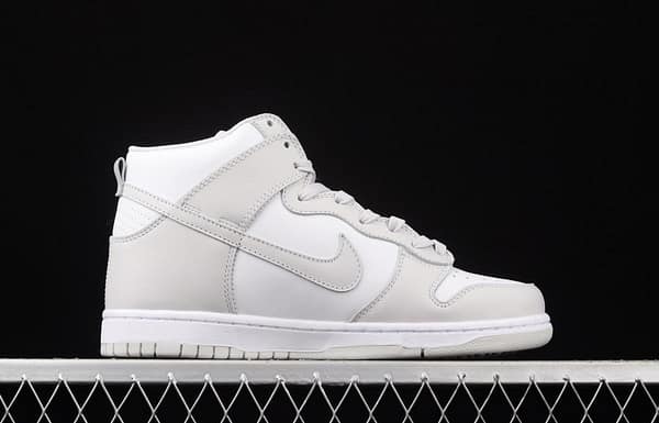 NIKE SB DUNK High white gray SB rebound high upper board shoes DD1399-100 - Image 15
