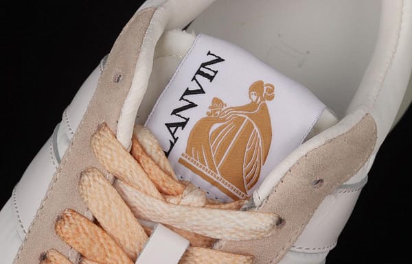 Lanvin Bumper French classic luxury brand Langfan retro leisure sneakers - Image 8