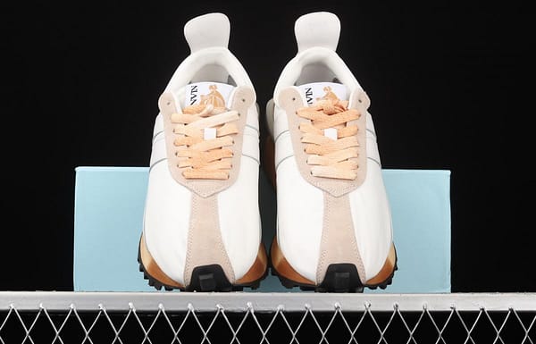 Lanvin Bumper French classic luxury brand Langfan retro leisure sneakers - Image 12