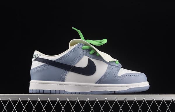 NIKE SB DUNK Low Premium Golf Golf Blue SB rebound Fashion Leisure Board shoes 313170-141 - Image 15