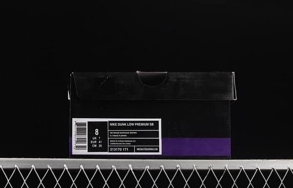 NIKE SB DUNK Low Premium Golf Golf Brown SB rebound Fashion Leisure Board shoes 313170-171 - Image 11