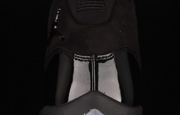 Air Jordan 11 Cap and Gown 11 Black Gamma Black Samurai 378037-005 - Image 6