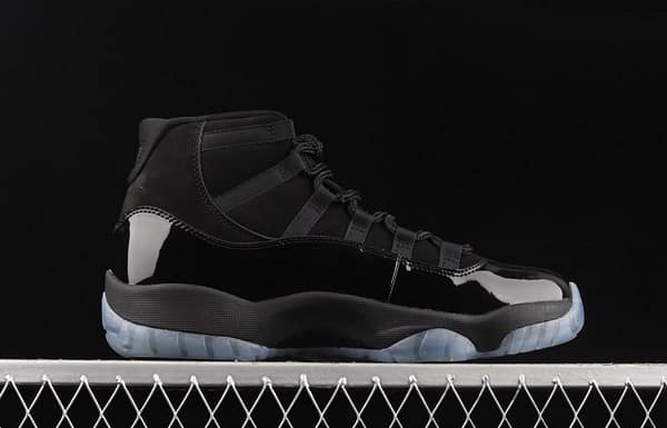 Air Jordan 11 Cap and Gown 11 Black Gamma Black Samurai 378037-005 - Image 15