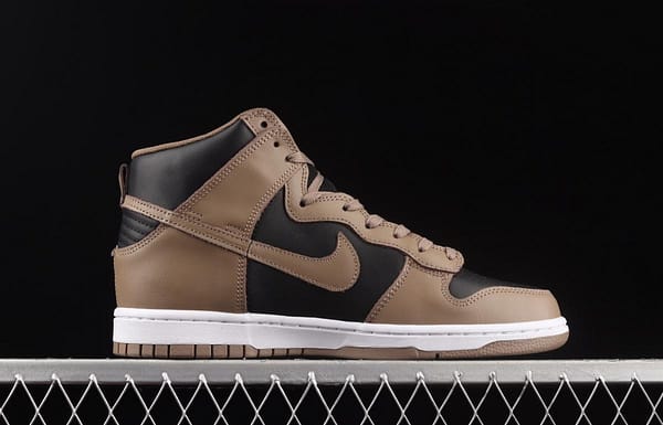 NIKE SB DUNK High Retro Moon Fossil tan SB dunk series high upper skateboard shoes DD1869-002 - Image 15