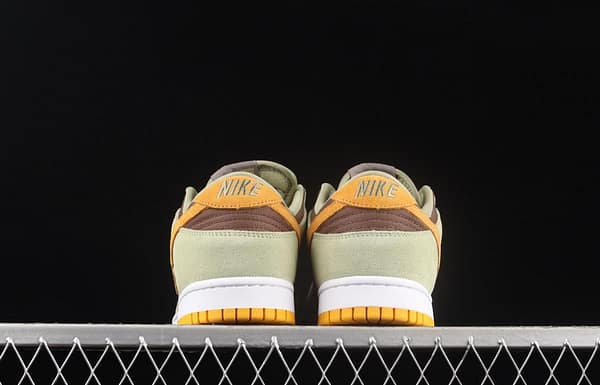 NIKE SB DUNK Low Prm green brown orange SB rebound fashion casual board shoes DH5360-300 - Image 13