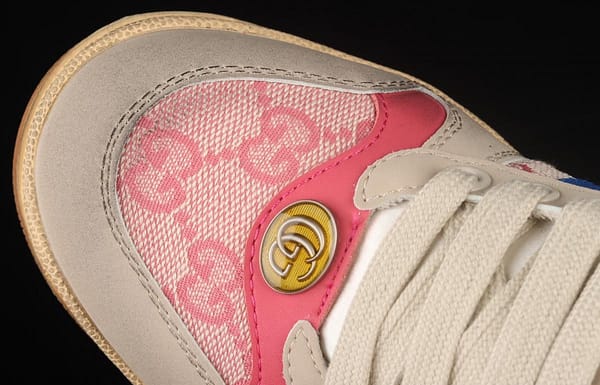 Gucci Distressed Screener Sneaker Gucci classic dirty shoes - Image 9