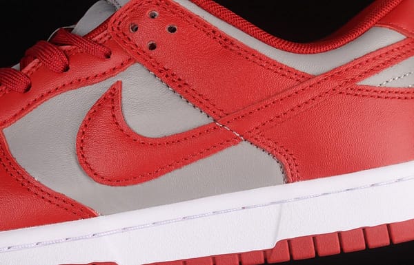 NIKE DUNK Low Retro Medium Grey gray-red color SB buckle rebound fashion leisure board shoes DD1391-002 - Image 7