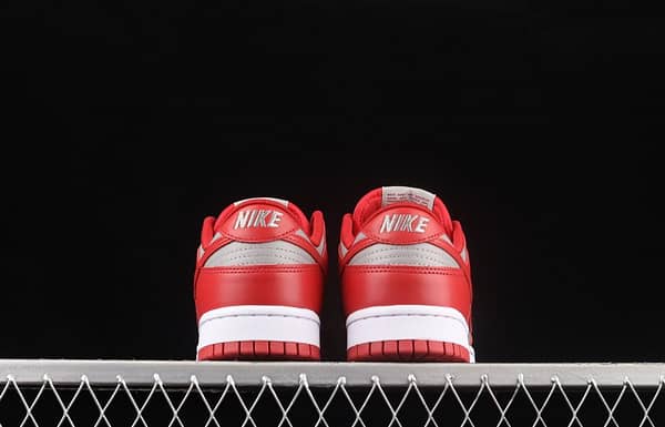 NIKE DUNK Low Retro Medium Grey gray-red color SB buckle rebound fashion leisure board shoes DD1391-002 - Image 13