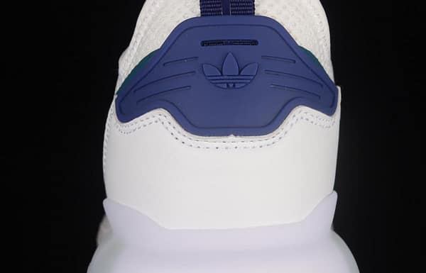 Adidas ZX 2K Boost GY3548 clover popcorn vintage running shoes - Image 6