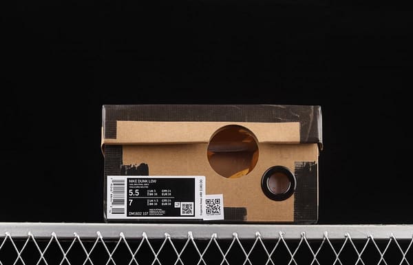 OFF-White x NIKE DUNK Low OW gray SB buckle rebound fashion casual board shoes DM1602-107 - Image 12