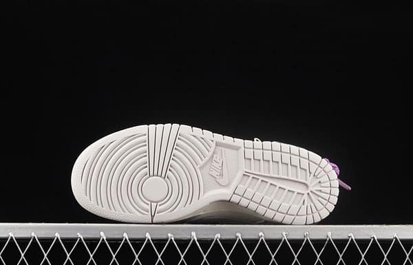 OFF-White x NIKE DUNK Low OW gray SB buckle rebound fashion casual board shoes DM1602-107 - Image 15