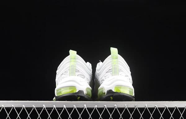 NIKE Air Max 97 SE Logo printed with 3M reflective bullet air cushion running shoes DH0006-100 - Image 13