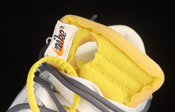 OFF-White x NIKE DUNK Low OW gray SB buckle rebound fashion casual board shoes DM1602-105 - Image 9