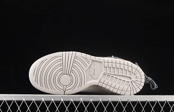 OFF-White x NIKE DUNK Low OW gray SB buckle rebound fashion casual board shoes DM1602-105 - Image 15