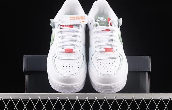 NIKE Air Force 1 ShAdidasow light weight heightened low-top board shoes CI0919-112, - Image 12