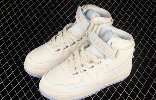 NIKE Air Force 1 Hi UT air force rice white high top casual board shoes CQ4810-111, - Image 10