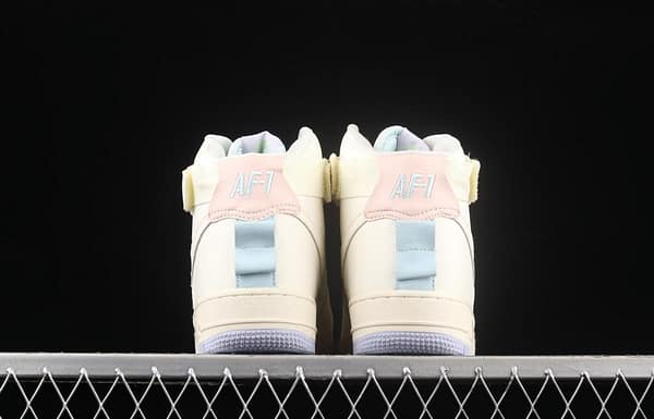NIKE Air Force 1 Hi UT air force rice white high top casual board shoes CQ4810-111, - Image 13