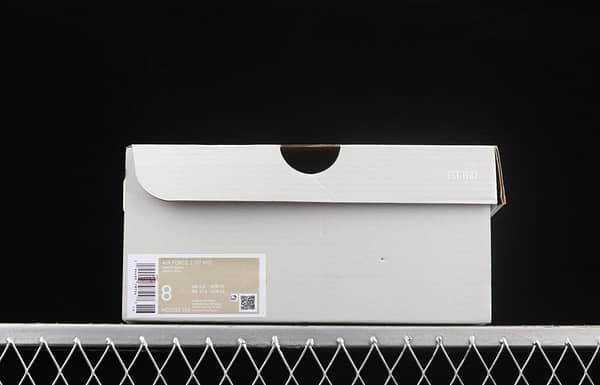 NIKE Air Force 11407Mid milk brown medium-top casual board shoes HD2523-156 - Image 11