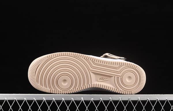 NIKE Air Force 11407Mid milk brown medium-top casual board shoes HD2523-156 - Image 14