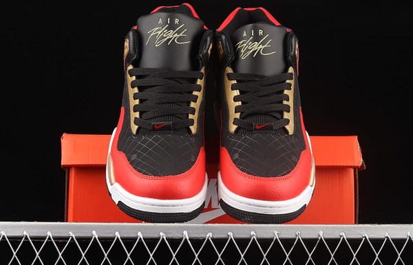NIKE Air Flight Legacy retro air cushion basketball shoes DD8493-091 - Image 12
