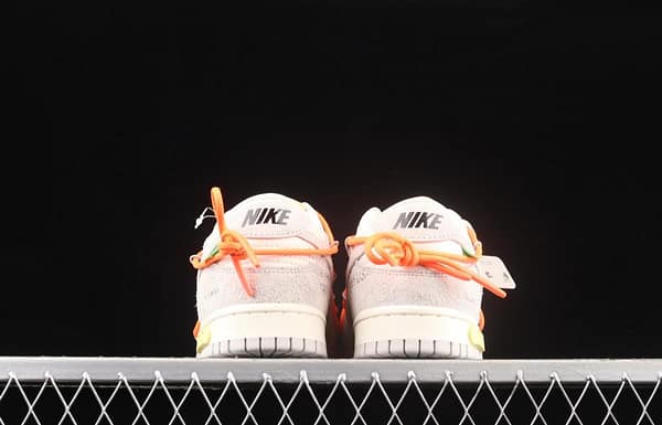 OFF-White x NIKE DUNK Low OW SB buckle rebound fashion casual board shoes DJ0950-108 - Image 14