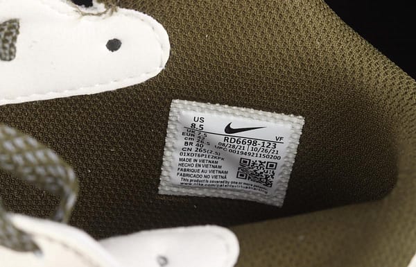 NIKE Air Force 11607 Mid Mi Baijun Green Star Leisure Board shoes RD6698-123 - Image 5