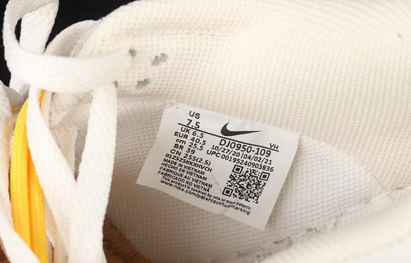 OFF-White x NIKE DUNK Low OW white gray leisure sports skateboard shoes DJ0950-109 - Image 5