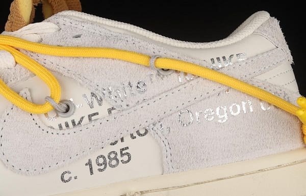 OFF-White x NIKE DUNK Low OW white gray leisure sports skateboard shoes DJ0950-109 - Image 8
