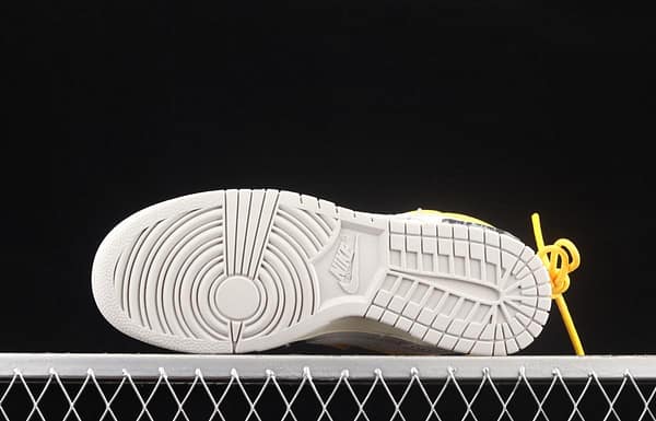 OFF-White x NIKE DUNK Low OW white gray leisure sports skateboard shoes DJ0950-109 - Image 15