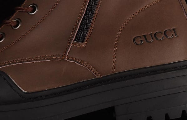 Gucci Screener GG High-Top Sneaker Gucci retro college style leisure Martin boots 02JPO605533 - Image 8