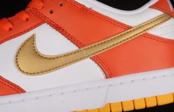 NIKE DUNK Low Golden Orange Platinum Orange SB rebound Fashion Leisure Board shoes DQ4690-800 - Image 7