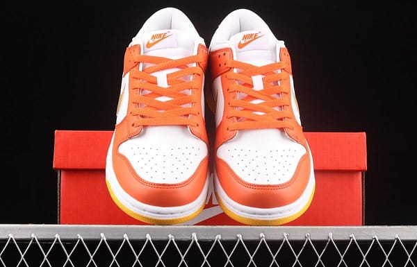 NIKE DUNK Low Golden Orange Platinum Orange SB rebound Fashion Leisure Board shoes DQ4690-800 - Image 12