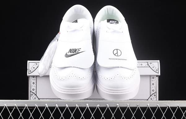 PEACEMINUSONE x NIKE Kwondo 1 GD joint series PEACEMINUSONE3.0 casual board shoes DH2482-100 - Image 11