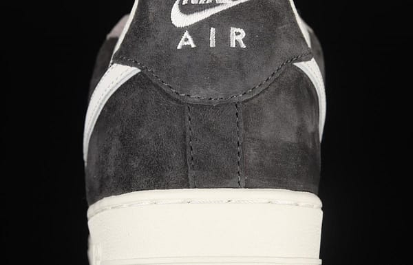 NIKE Air Force 11607 Low white and gray stitched suede color matching low-top casual board shoes DW0831-896 - Image 7