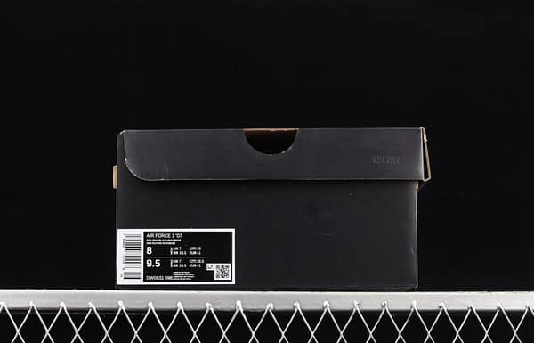NIKE Air Force 11607 Low white and gray stitched suede color matching low-top casual board shoes DW0831-896 - Image 12