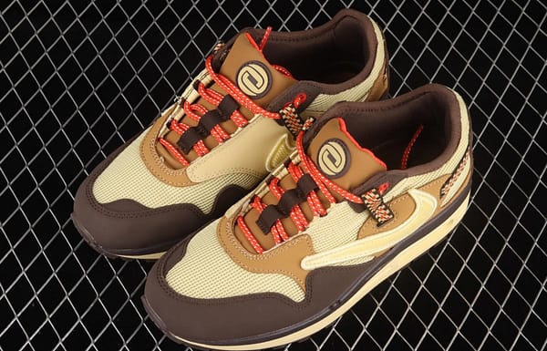 Travis Scoot x Nike Air Max 1 joint beige vintage casual running shoes DO9392-200 - Image 10